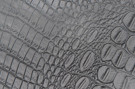 Faux Gator Black